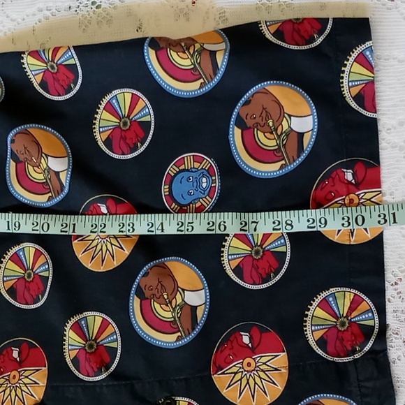 Platinum Fubu Vintage Fat Albert & The Junkyard Gang Short Sleeve Button Down L - Picture 7 of 11
